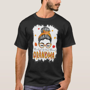 感謝おばあちゃん賛美パンプキンスMessy B Tシャツ