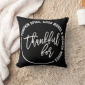 感謝おもしろいに感謝する クッション (ブランケット)