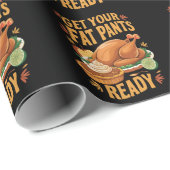 感謝おもしろいの気持ち太ったパンツを用意 ラッピングペーパー (ロールコーナー)