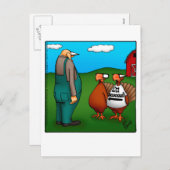 感謝おもしろいの気持ち「おいしい」ポストカード シーズンポストカード (正面/裏面)