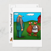 感謝おもしろいの気持ち「おいしい」ポストカード シーズンポストカード (正面/裏面)