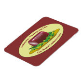 感謝おもしろいの缶詰クランベリーソース マグネット (左側)