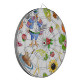 感謝おもしろいの言葉 ダーツボード (正面左)