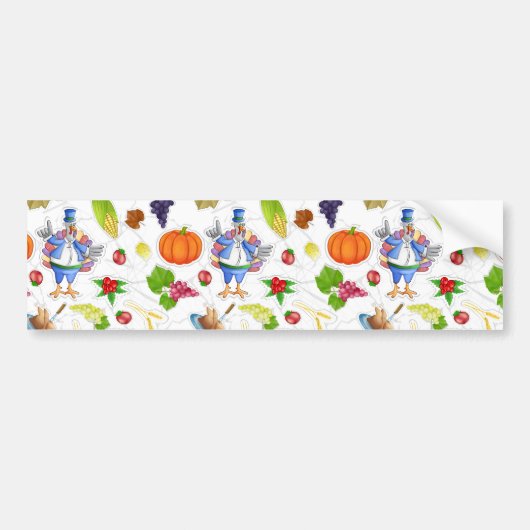 感謝おもしろいの言葉 バンパーステッカー (正面)