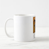 感謝おもしろい七面鳥の裁判！ コーヒーマグカップ (左)