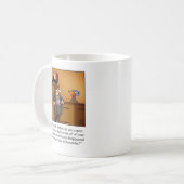 感謝おもしろい七面鳥の裁判! コーヒーマグカップ (正面左)