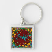 感謝かわいらしのインスピリインスパイアティのフローラ キーホルダー (正面)