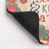 感謝かわいらしの賛美A混乱の引用文のインスピレーション マウスパッド (コーナー)