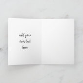 感謝されていますよ、知らないうちに ボランティア カード (内部)