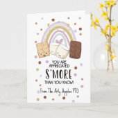 感謝されていますよ、知らないうちに ボランティア カード (黄色い花)