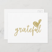 感謝したハート シーズンポストカード (正面/裏面)