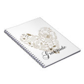 感謝したハート ノートブック (右側)