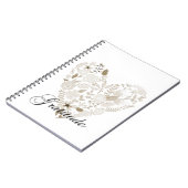 感謝したハート ノートブック (左側)