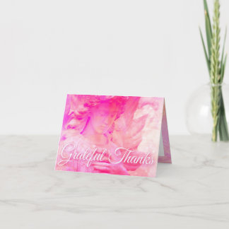 感謝した感謝の天使のnotecard w/colorfulのインテリア サンキューカード