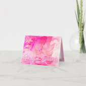 感謝した感謝の天使のnotecard w/colorfulのインテリア サンキューカード (正面)