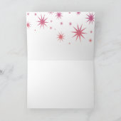 感謝していあなたは星評価カード サンキューカード (内部)