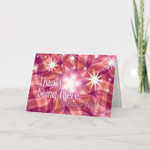 感謝していあなたは星評価カード サンキューカード (正面)