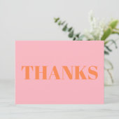 感謝していありがとうオレンジピンクカーモダンド (スタンド正面)