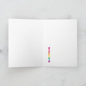 感謝していおもしろい- LGBTQ Valentine's Day Card Inbow サンキューカード (内部)