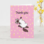 感謝していおよくはしゃぐ前 カード (黄色い花)