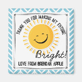 感謝していお前か私の未来を明るくする マグネット (正面)