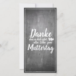 感謝していお前だ！母の日の黒板