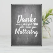 感謝していお前だ！母の日の黒板 (スタンド正面)