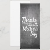 感謝していお前だ！母の日の黒板 (正面/裏面)