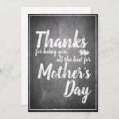 感謝していお前だ！母の日の黒板 (正面/裏面)