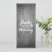 感謝していお前だ！母の日の黒板 (スタンド正面)