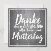 感謝していお前だ！母の日の黒板 (正面)