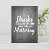 感謝していお前だ！母の日の黒板 (スタンド正面)