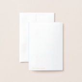 「感謝していお前の救済ため!」 グリーティングカード 箔カード (裏面封筒付き)