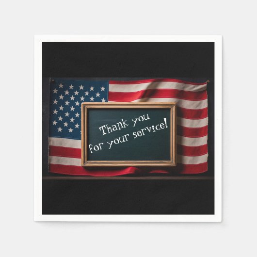 感謝していお前の為に スタンダードカクテルナプキン (正面)