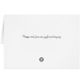 感謝していお母さんのデイカード (裏面横)