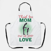 感謝していお母さん エプロン (正面)