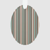 感謝していお洒落ストライプ先生 オーナメント (裏面)