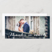 感謝していお結婚礼申し上げます サンキューカード (正面/裏面)