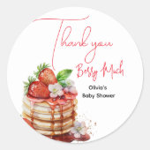 感謝していお ラウンドシール (正面)