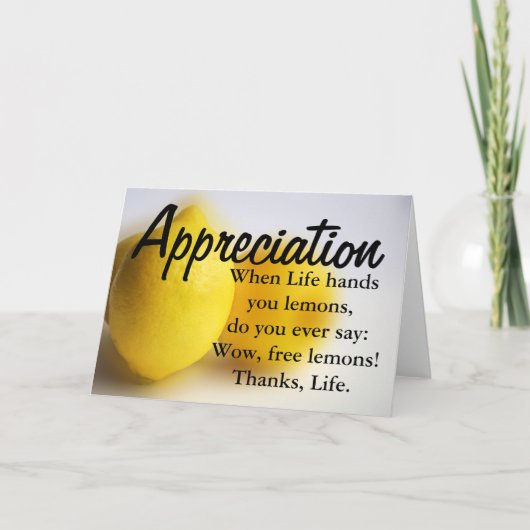 感謝していがあり、あなたの恵みを数えて下さい サンキューカード (正面)