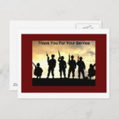 感謝していご奉公 ポストカード (正面/裏面)