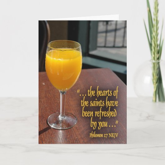 感謝していしています挨拶状新たにして下さい サンキューカード (正面)