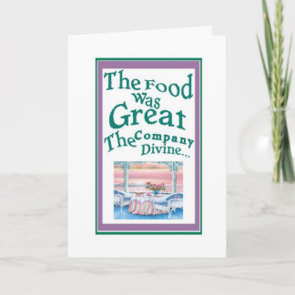 感謝していして下さい食糧は素晴らしかったです、神会社 サンキューカード