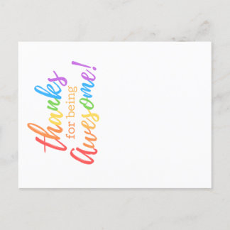 感謝していす素晴らしる シーズンポストカード