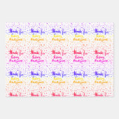 感謝していす素晴らしる ラッピングペーパーシート (正面3)