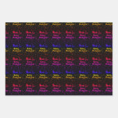 感謝していす素晴らしる ラッピングペーパーシート (正面)