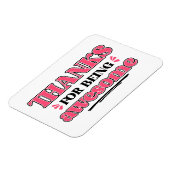 感謝していために素晴らし マグネット (左側)