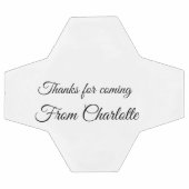 感謝していの名前の追加の文字メッセージ サッカーボール (フラット)