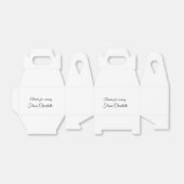 感謝していの名前の追加の文字メッセージ フェイバーボックス (折り畳みなし)