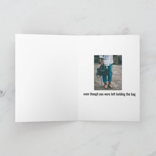 感謝していの役に立飛んでいるたない カード (内部)